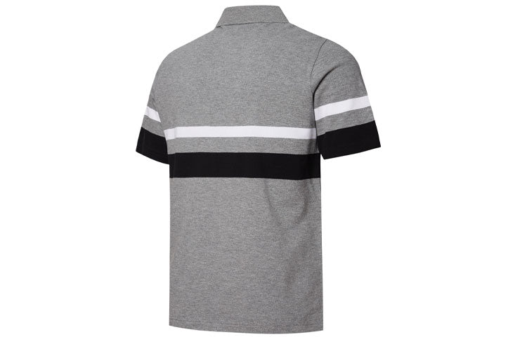 PUMA Ess Strip Polo Shirts 'Grey' 847716-03