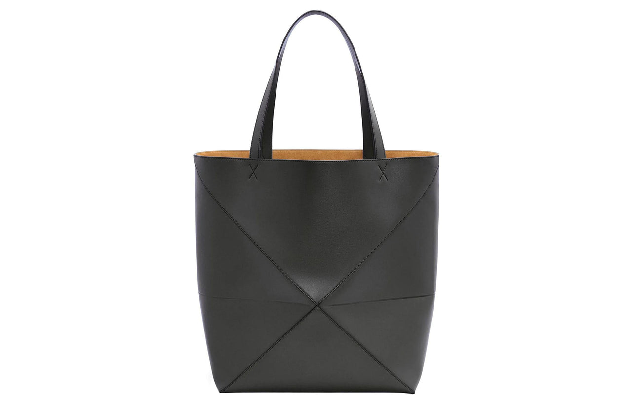 (WMNS) Loewe XL Puzzle Fold Tote 'Black' B933Q18X01-1100