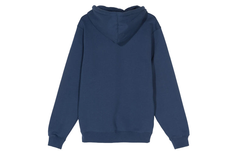 Stussy Coastal Hood Fleece Lined Navy Blue 1924468-NAVY