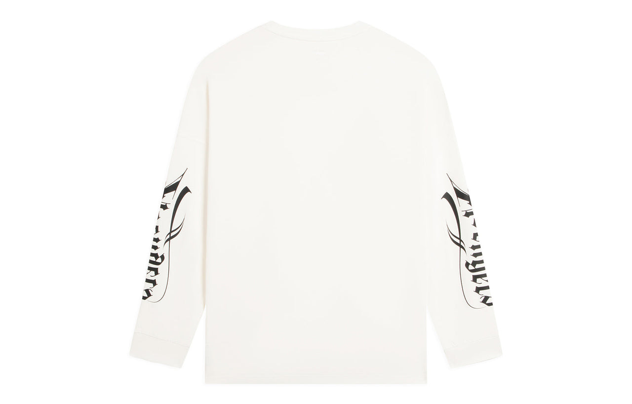Li-Ning x MARVEL Graphic Sweatshirt 'White' AHSSE29-3