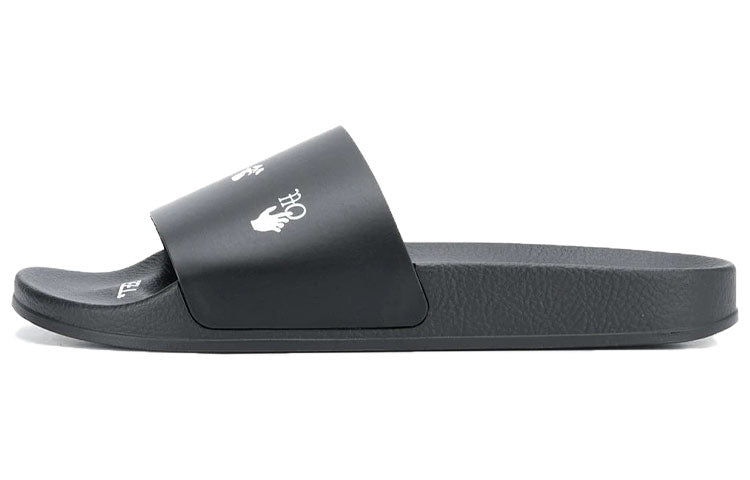 Off-White Logo Sliders 'Black' OMIA088E20FAB0021001
