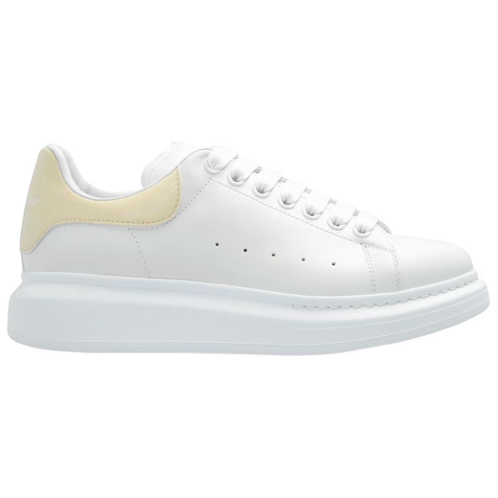(WMNS) Alexander McQueen Oversized Sneakers 'Baby Yellow White' 718233WIEEL8762