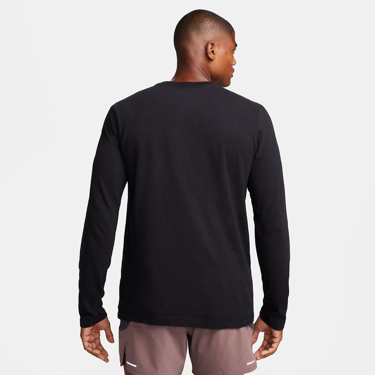 Nike Dri-FIT Trail Running Long Sleeve T-Shirt 'Black' FN0827-010