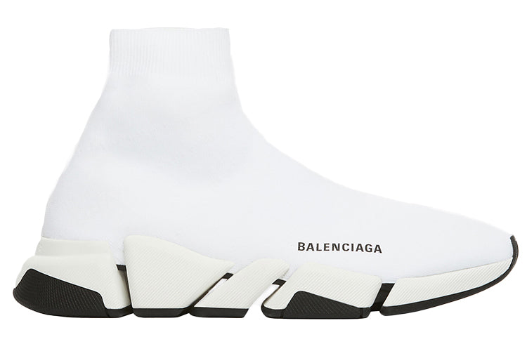 (WMNS) Balenciaga Speed 2.0 Sneaker 'White Black' 617196W2DB29014