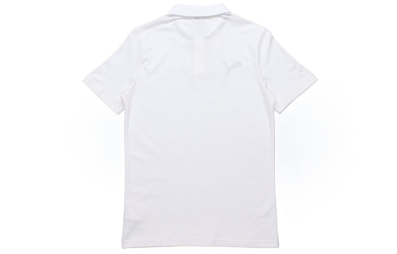 PUMA ESS Casual Polo Shirt 'White' 656579-04
