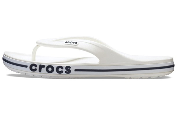 Crocs Bayaband White Blue Unisex Flip-Flops 'White Blue' 205393-126