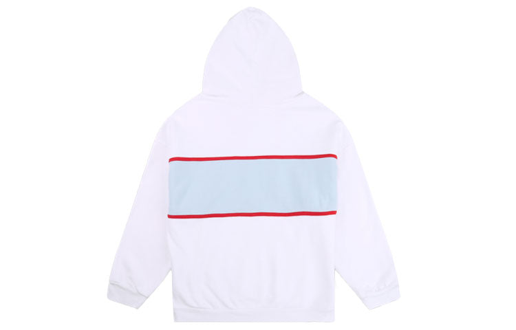 (WMNS) Levi's Logo Printing Plus Fleece Hoodie White 85774-0000