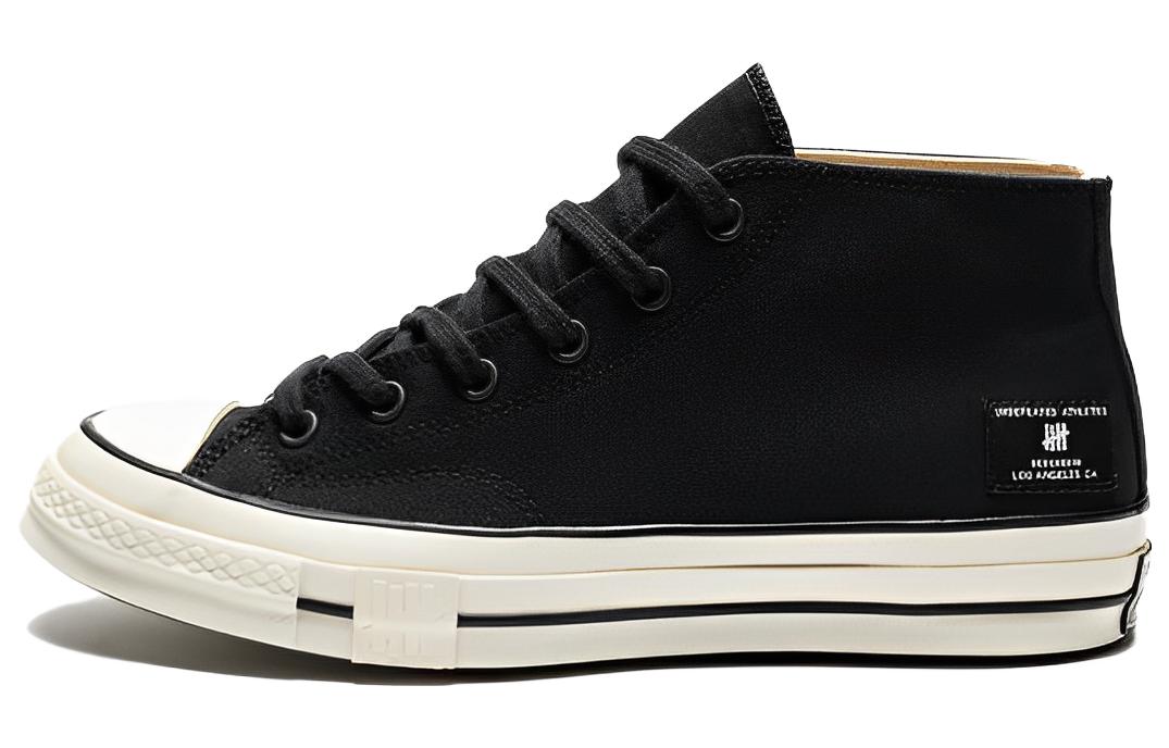 Converse x UNDEFEATED 1970s Mid 'Black White' A00673C