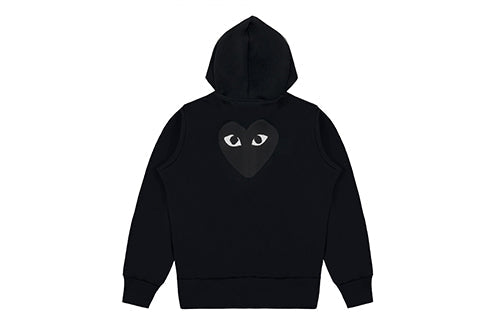 COMME des GARCONS PLAY big heart logo Black Love Zipper P1T254-02
