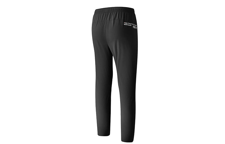 Men's FILA ATHETICS Woven Black Long Pants/Trousers A11M031802F-BK