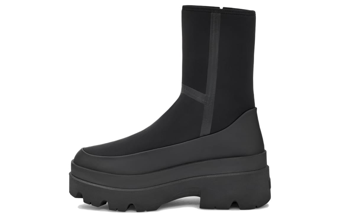 (WMNS) UGG Brisbane Mid Boot 'Black' 1143843-BLK
