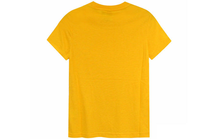 (WMNS) adidas Sports Round Neck Short Sleeve Yellow EB3794