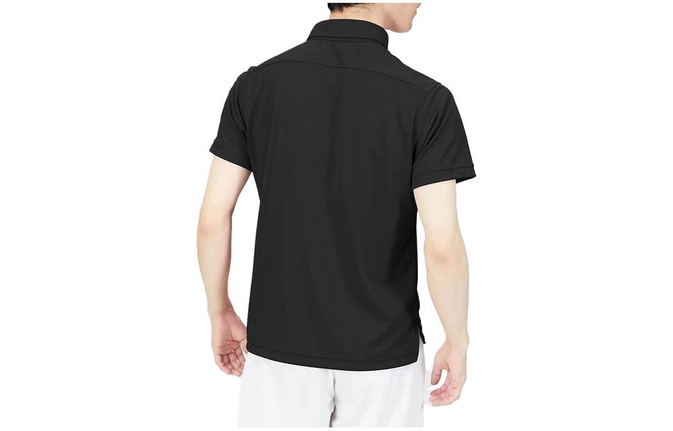 ASICS Short Sleeve Polo Shirt 'Black' 2031D920-001