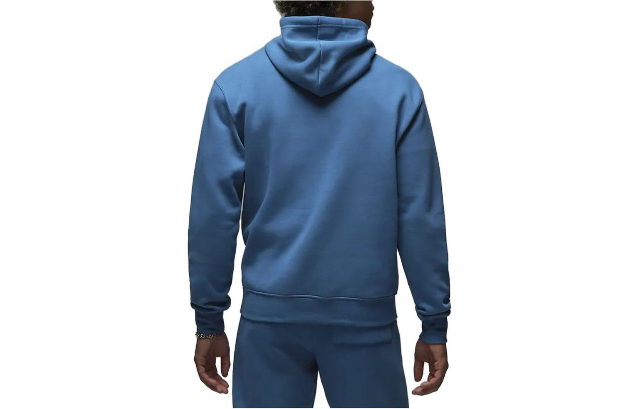 Air Jordan Logo Fleece Pullover Hoodie 'Blue' DQ7466-206