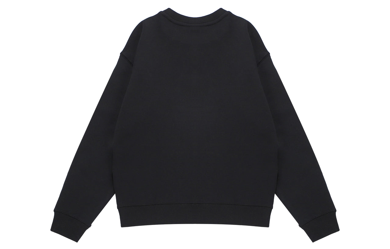 New Balance Logo Sweatshirt Asia Sizing 'Black' MT23562-BK