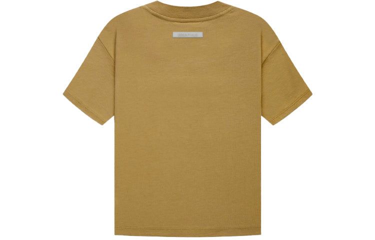 تيشيرت Fear of God Essentials للأطفال خريف وشتاء 2021 - كهرماني - FOG-FW21-058