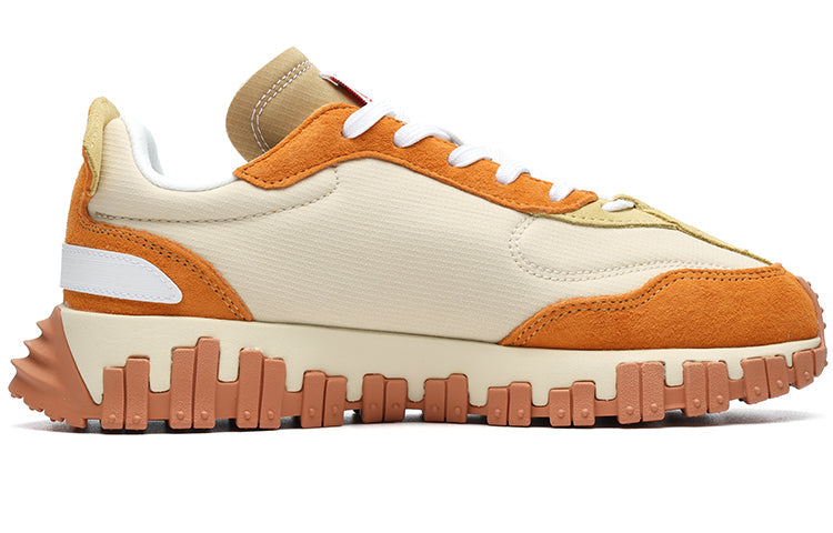 (WMNS) FILA FUSION RT 70 Sport Sneakers 'Beige Orange' T12W141101FCJ