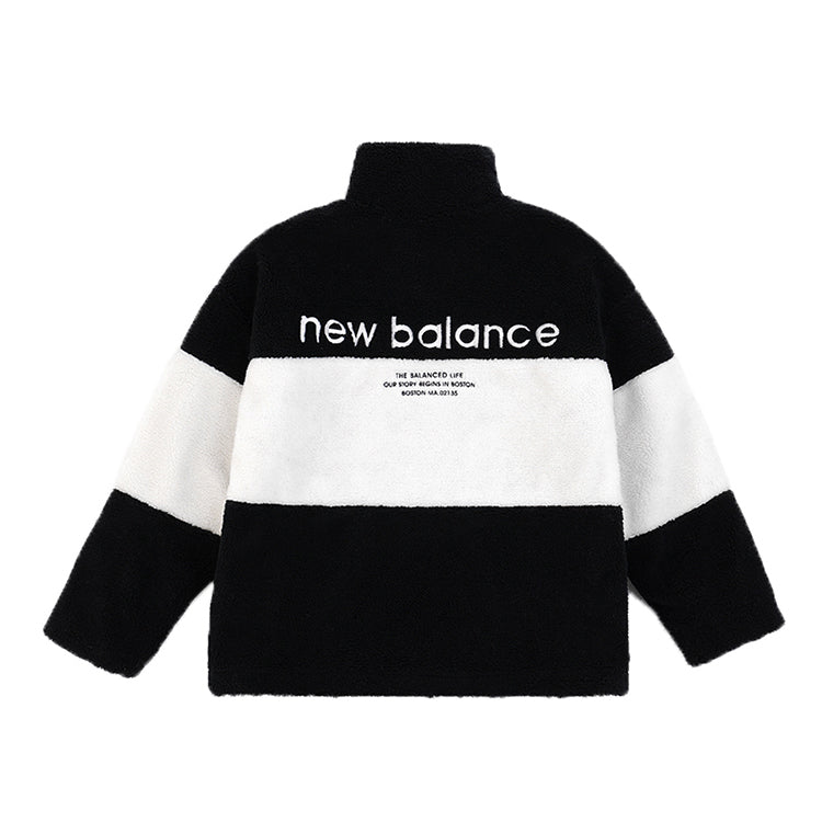 New Balance Classic Warm Jacket Asia Sizing 'Black White' 6DC44823-BK