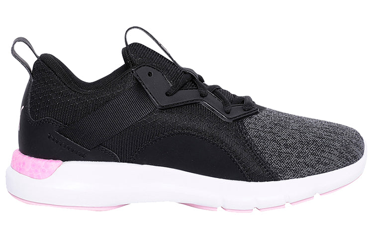 (WMNS) PUMA Nrgy Dynamo Futuro Low Top Running Shoes Black/White/Pink 191103-07