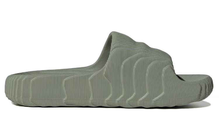 (WMNS) adidas Adilette 22 Slides 'Silver Green Core Black' IG8264
