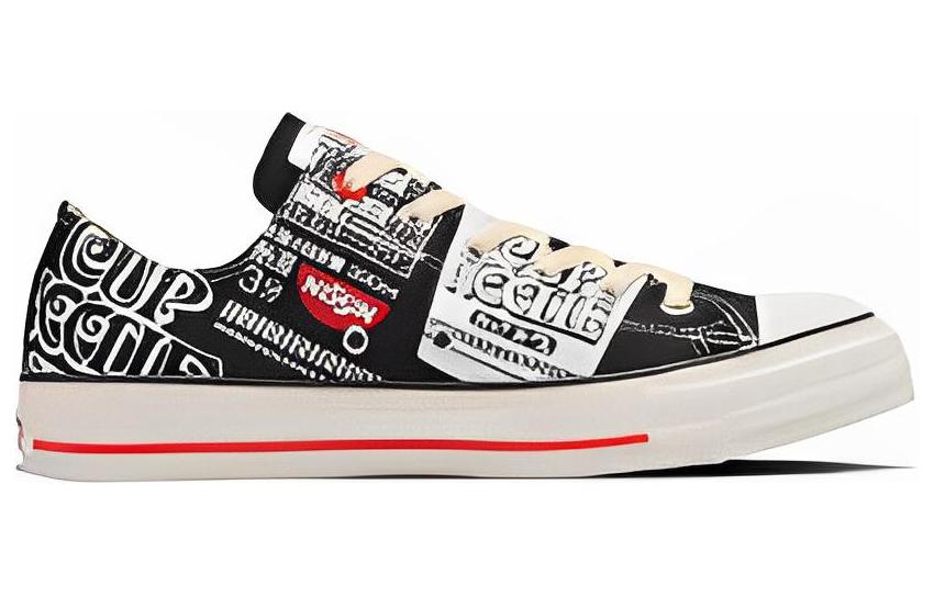 Converse x Nissin Cup Noodle All Star Slip Ox 'Black' 1SD272