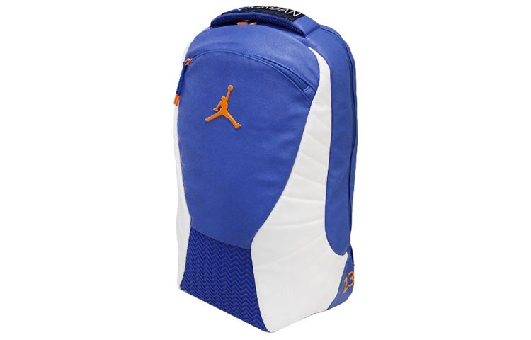 Air Jordan AJ12 Hyper Royal Schoolbag Backpack Blue White 9A1773-U5H