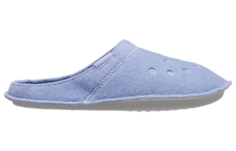 Crocs Classic Casual Thicken Stay Warm Unisex Blue Slippers 203600-4RU