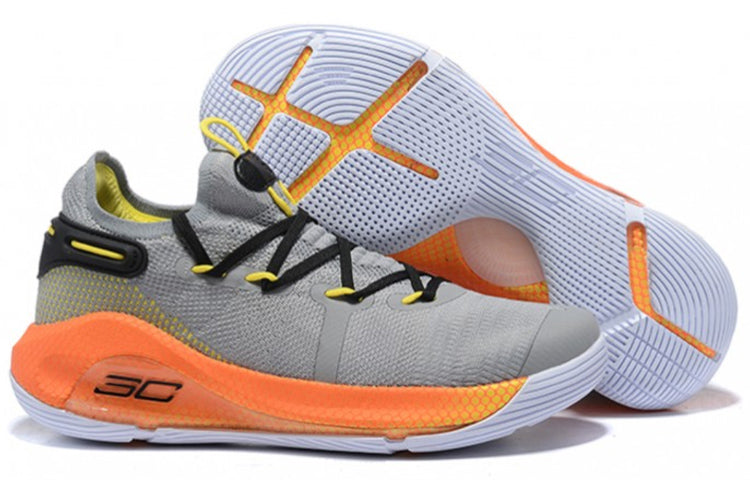 Under Armour Curry 6 Grey/Yellow 3020612-009