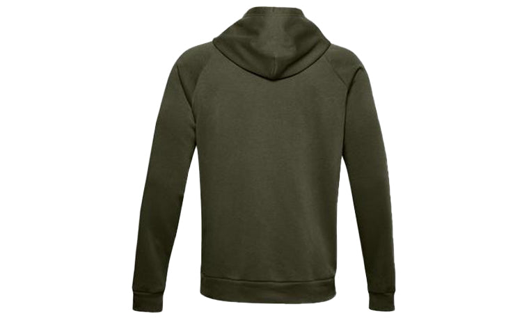 Men's Under Armour Logo Printing hooded Drawstring Green 1357939-390