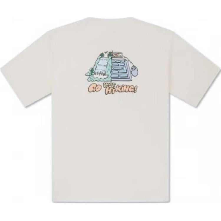 Converse Summer Outdoor Graphic T-Shirt 'White' 10027229-A01