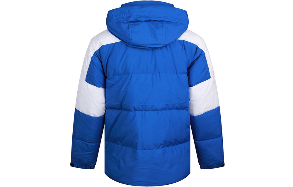 adidas 3st Puff Down J Outdoor Sport Hood Down Jacket Men's Blue GF0099