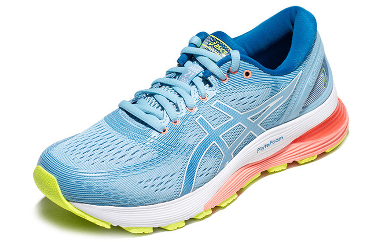 (WMNS) ASICS Gel-Nimbus 21 Wide 'Heritage Blue Lake Drive' 1012A155-402