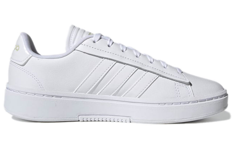 (WMNS) adidas Grand Court Alpha 'White / Gold Metallic' GX8166