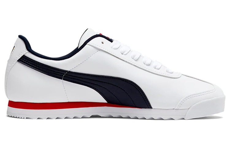 PUMA Roma Basic White/Black/Red 353572-84
