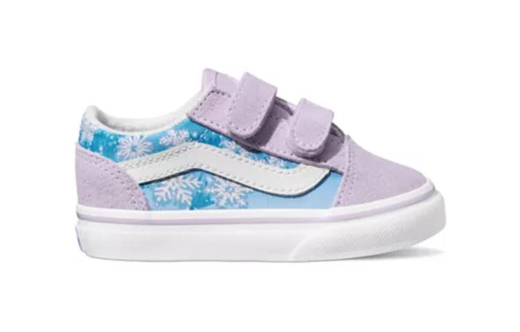 (TD) Vans Old Skool Hook And Loop Shoes 'Purple' VN0A38JNLAE