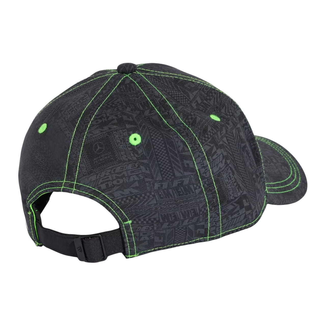 adidas x Mercedes AMG Petronas Formula 1 Team Lights Cap 'Black Solar Green' KS3934