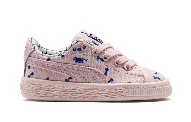(PS) Tinny Cottons x PUMA Basket Cvs Ps Sneakers Pink 364559-03