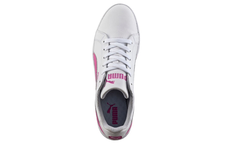 (WMNS) PUMA Smash Casual Sneakers White/Pink 360780-04