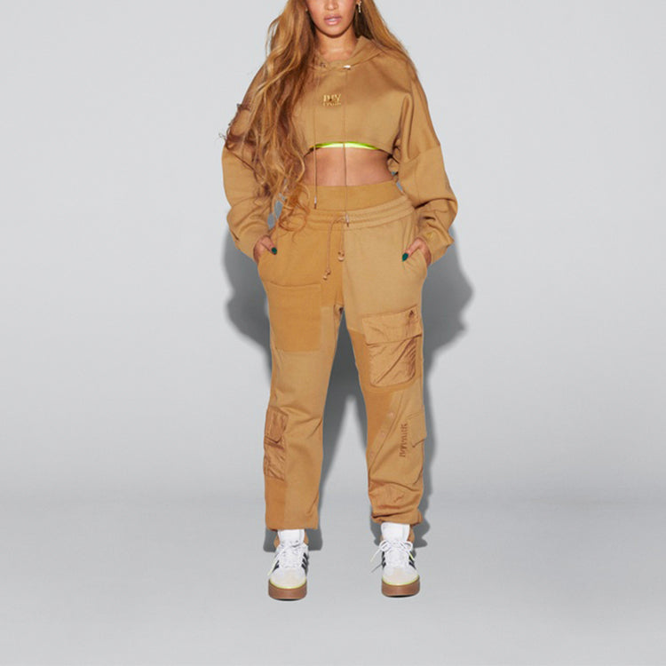 adidas originals x Ivy Park Unisex Sports Pants Brown H38827