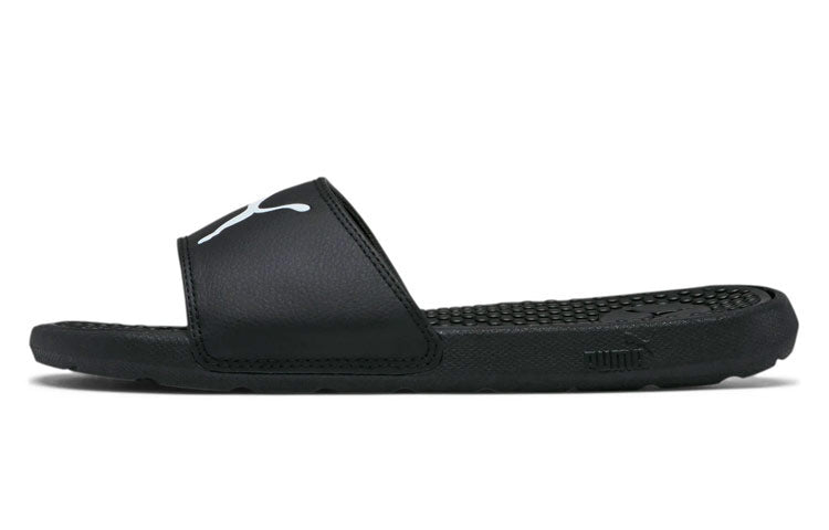 (WMNS) PUMA Cool Cat Sport Slide 'Black White' 371016-04