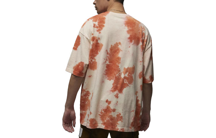 Air Jordan Essentials Oversized Graphic T-Shirt Asia Sizing 'Orange' DX9584-111