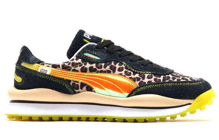 PUMA x Atmos Style Rider 'Black Orange Brown' 368738-01