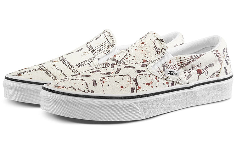 Vans Harry Potter x Classic Slip-On 'Marauder's Map' VN0A4BV3V3C