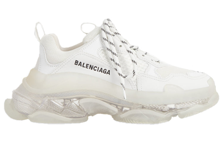 (WMNS) Balenciaga Triple S Sneaker 'Clearsole - White' 544351W2FB19000