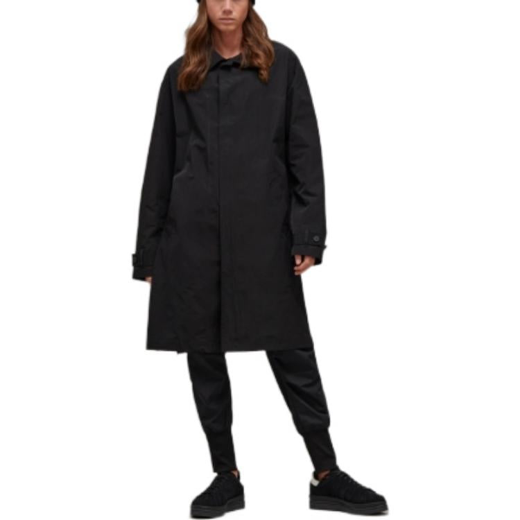 adidas Y-3 Classic Dorico Nylon Car Coat 'Black' HN4328