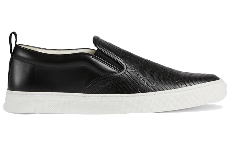 Gucci Slip-On 'GG Embossed - Black' 407364-1XK20-1000