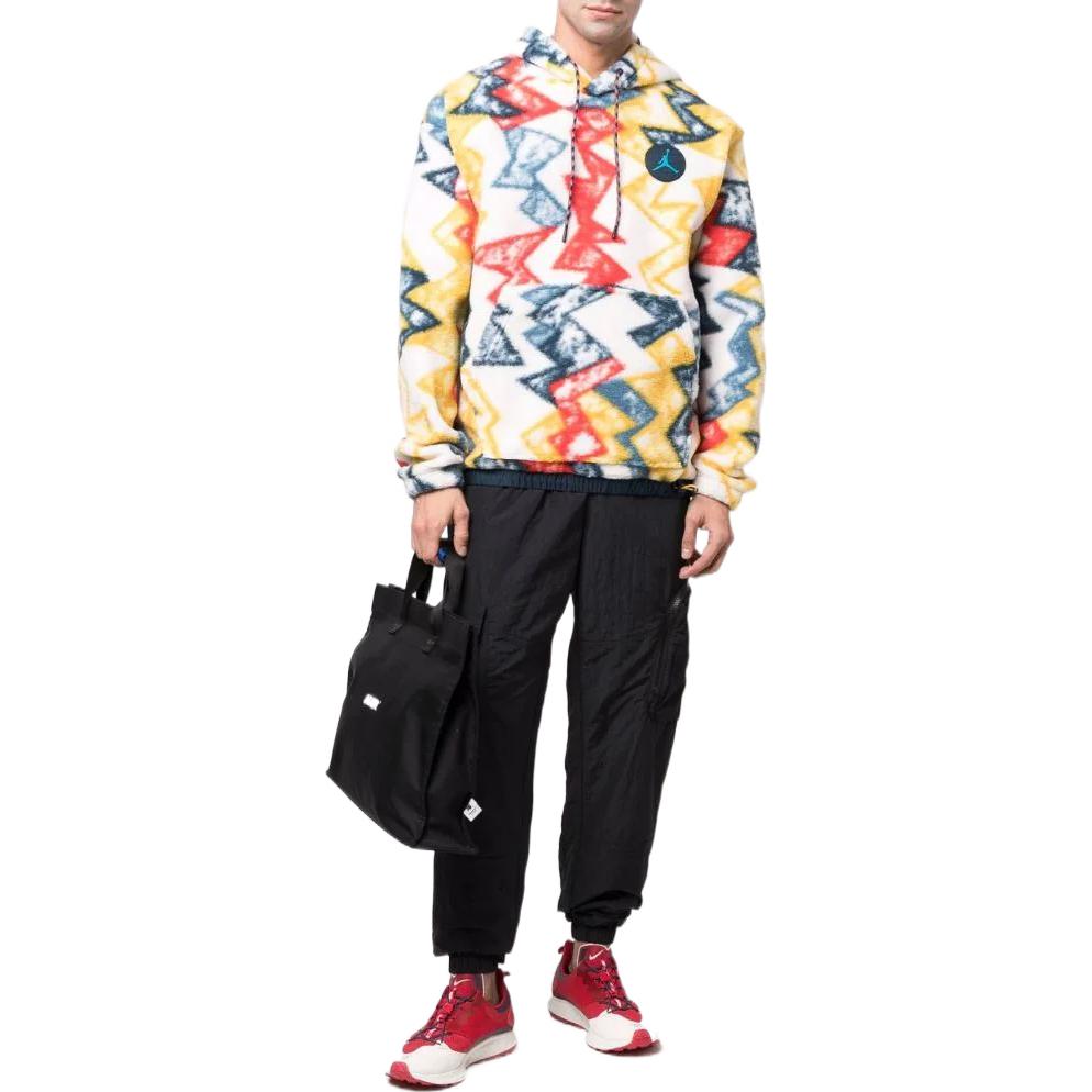 Air Jordan Classic Flying Hooded Long Sleeves Hoodie Men's Multicolor DH1110-133