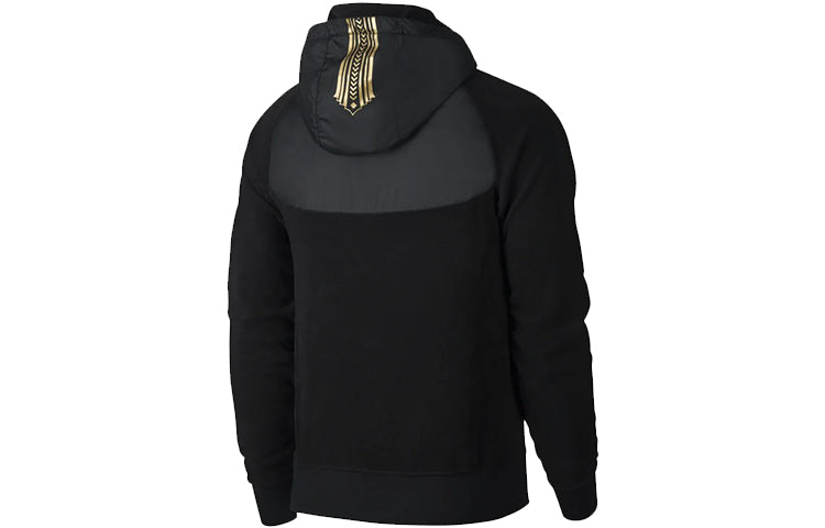Nike Sportswear Hat Zip Jacket For Men Black CQ7768-010