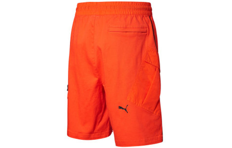 PUMA x Attempt Shorts 'Orange Black' 598196-47