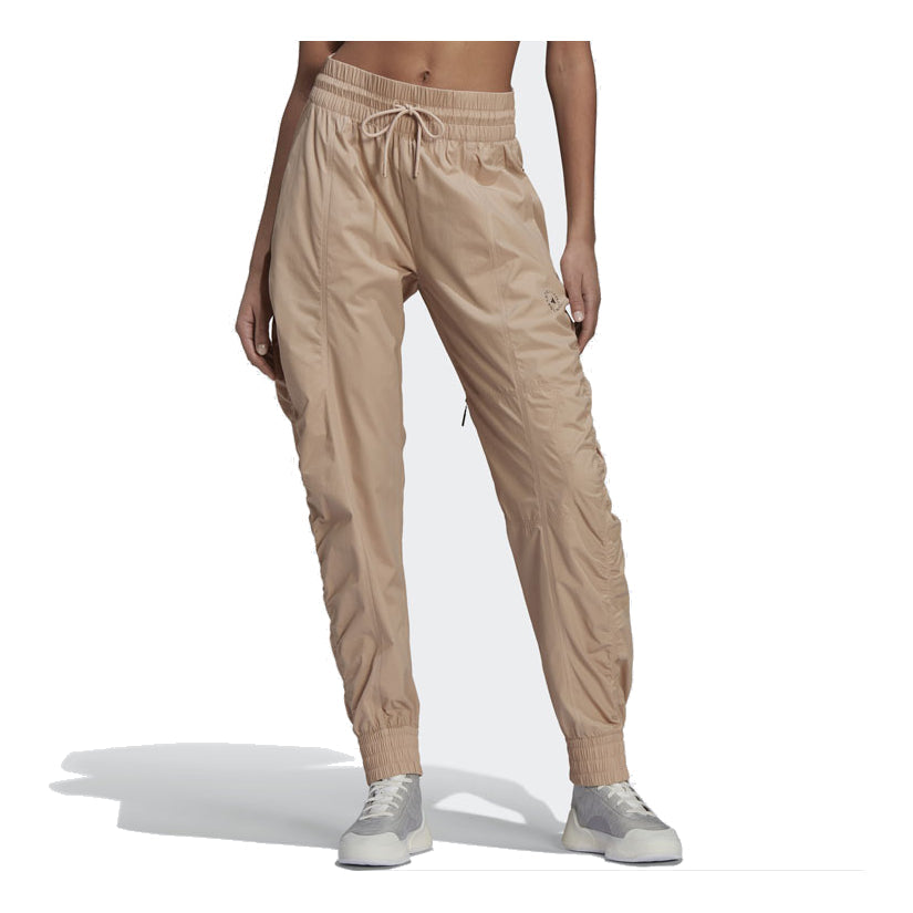 (WMNS) adidas Track Woven Pants Asia Sizing 'Beige' HI3047